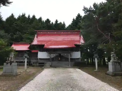 網走神社の本殿