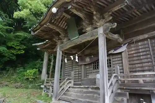 蚕影神社の本殿・本堂