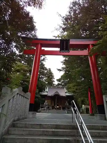 白笹稲荷神社の鳥居