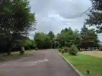 美瑛神社の庭園