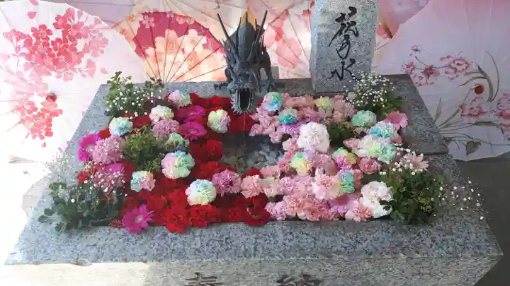 札幌諏訪神社の手水舎