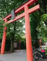 赤城神社の鳥居