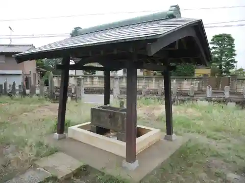 鬼鎮神社の手水