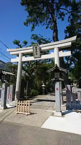 菊田神社の鳥居