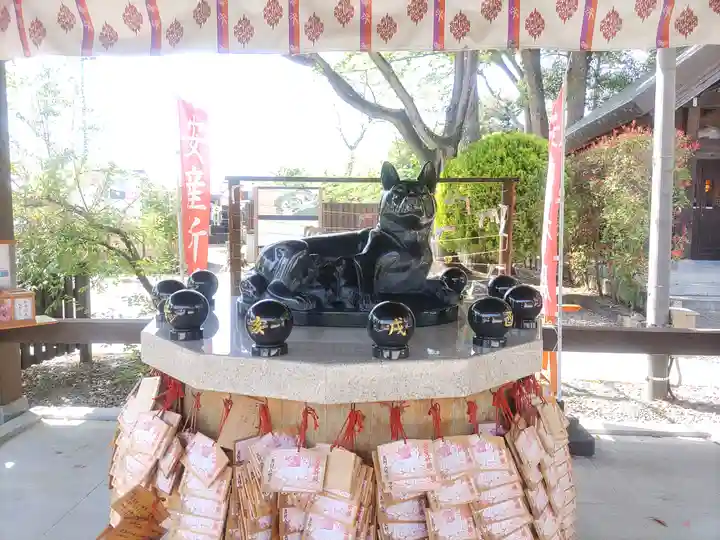 玉村八幡宮の狛犬