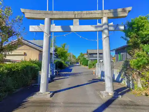 川曲神社（子生和町）の鳥居