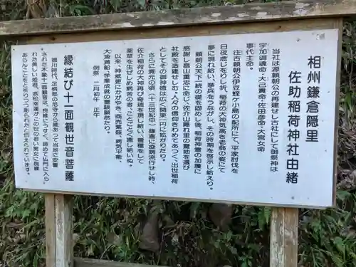 佐助稲荷神社の歴史