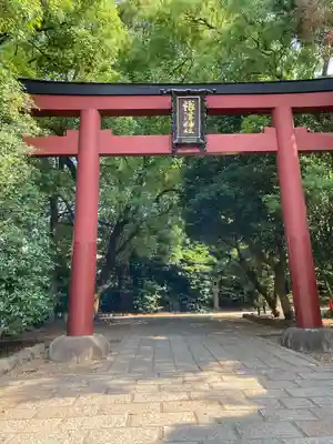 根津神社の鳥居