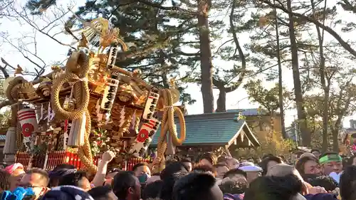 平塚三嶋神社のお祭り