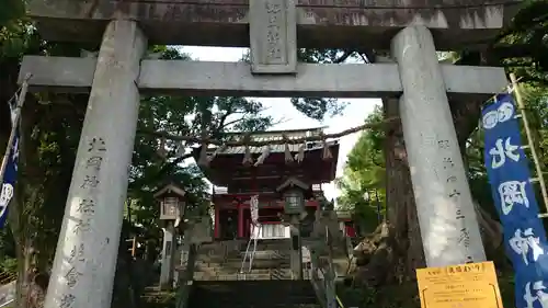 北岡神社の鳥居