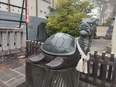 亀有香取神社の狛犬
