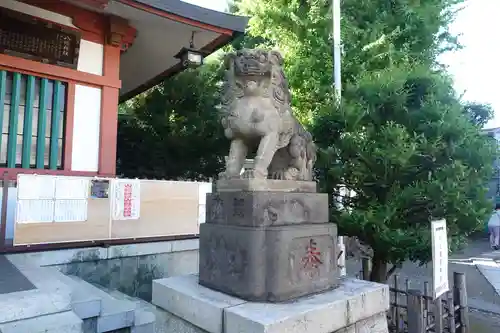 鮫州八幡神社の狛犬