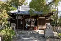 安居神社の本殿