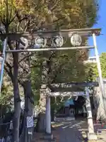 西早稲田天祖神社の鳥居