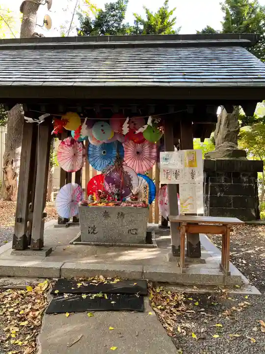 札幌諏訪神社の手水舎