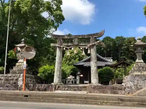 国片主神社の鳥居