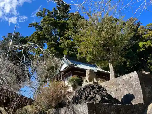 村山浅間神社の狛犬