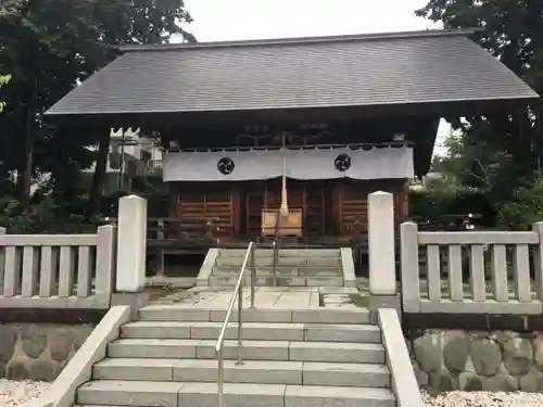 本村神明社の本殿・本堂