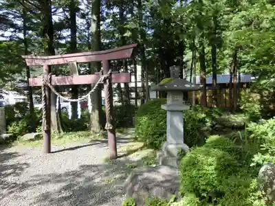 諏訪大社下社秋宮の鳥居