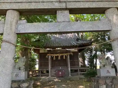 田中神社の鳥居