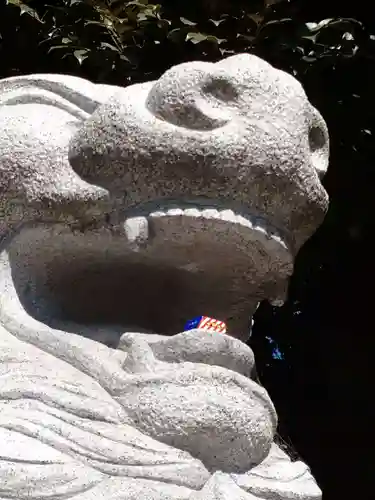 駒木諏訪神社の狛犬