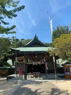 忌宮神社の本殿・本堂