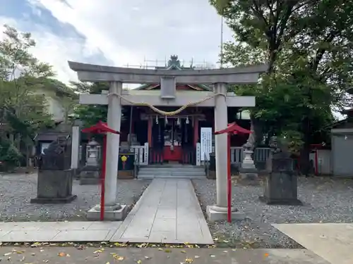 （芝生）浅間神社の鳥居