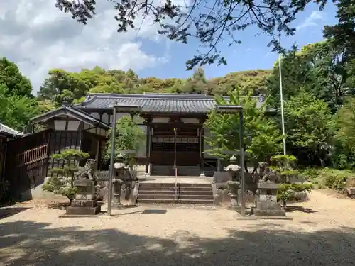 比佐豆知菅原神社の本殿・本堂