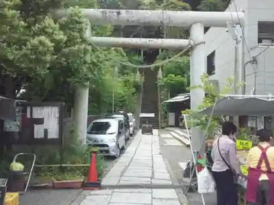 遠見岬神社の鳥居