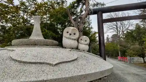 栗沢神社の狛犬