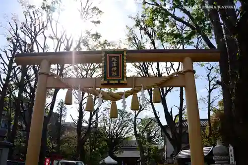 蛇窪神社の鳥居