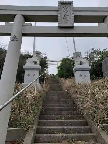 伊勢大神宮の鳥居