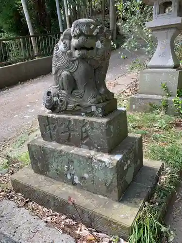 八幡神社の狛犬