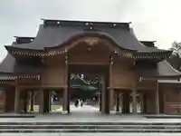 新潟縣護國神社の山門・神門