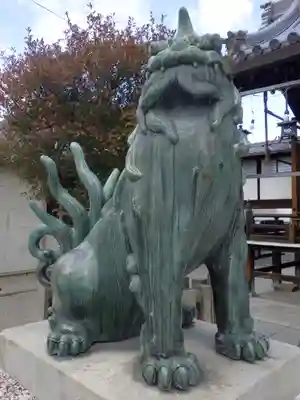 野田恵美須神社の狛犬