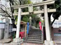 品川貴船神社の鳥居