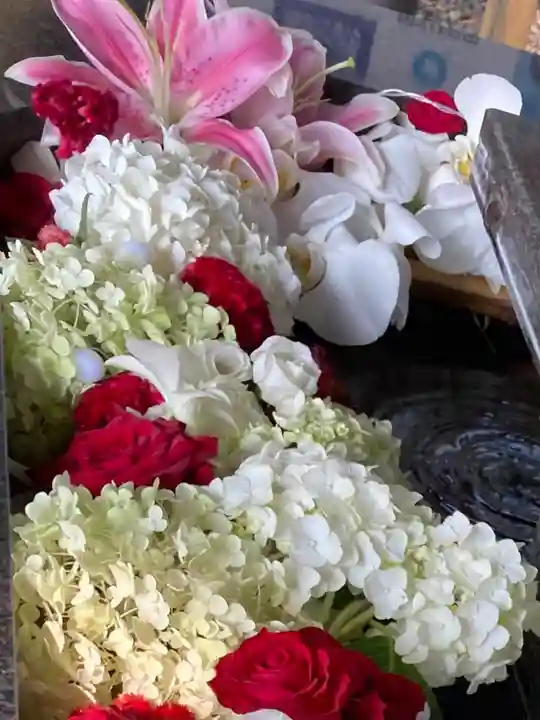 新琴似神社の手水舎