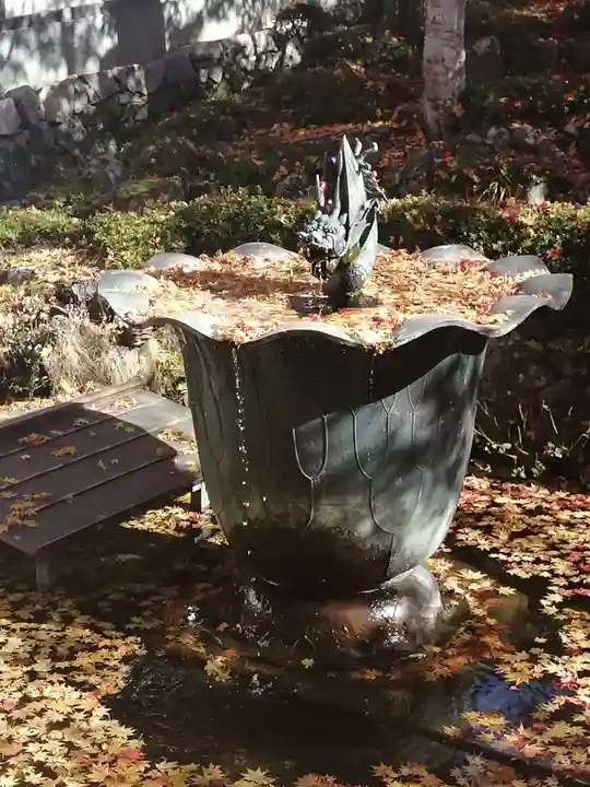 永源寺の手水舎