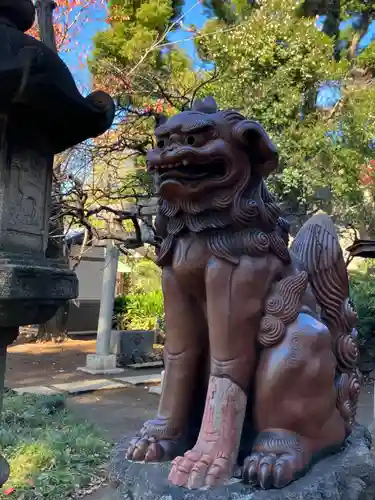 品川神社の狛犬