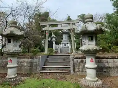 大生郷天満宮の鳥居