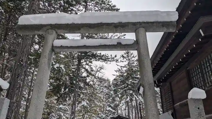 上川神社の鳥居