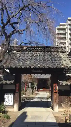 妙光寺の山門