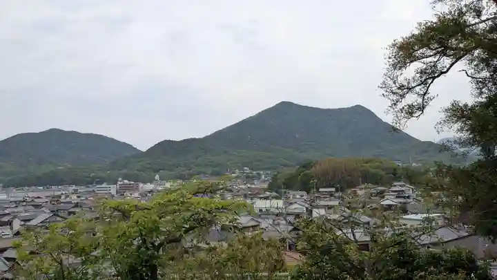 蓮華庵の景色