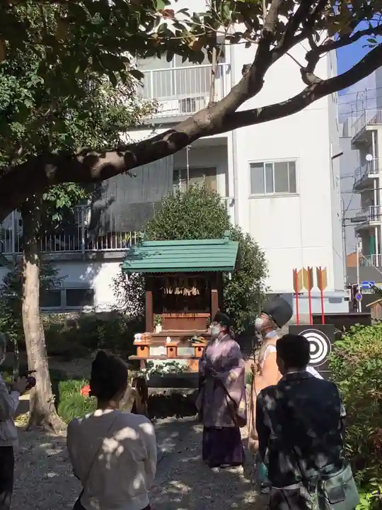 三輪神社のお祭り