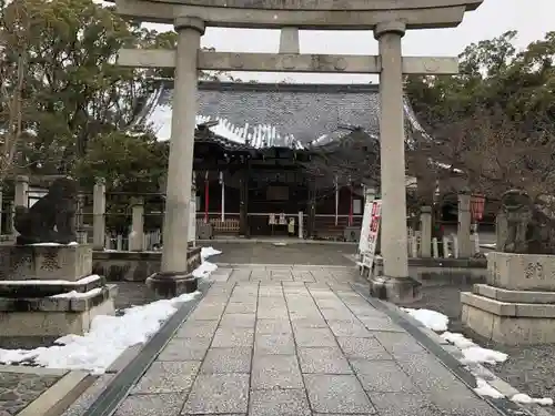 桑名宗社（春日神社）の鳥居