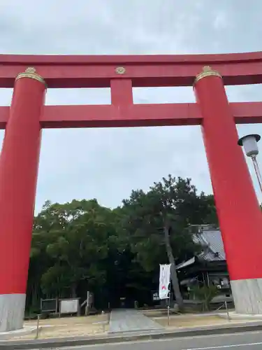 自凝島神社の鳥居