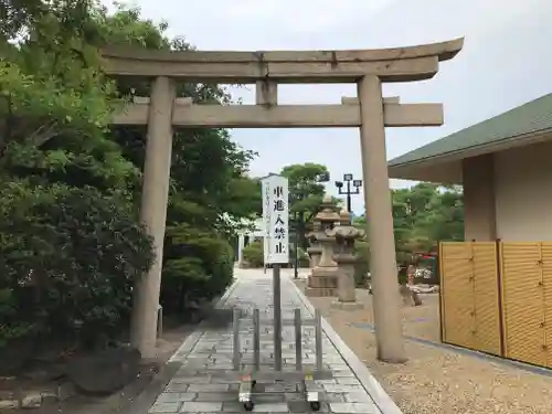 和田神社の鳥居