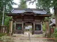 有明山神社の山門・神門