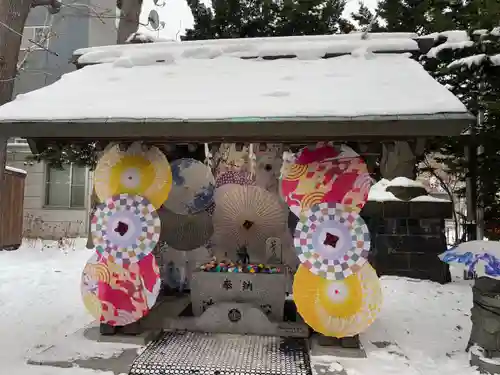 札幌諏訪神社の手水舎