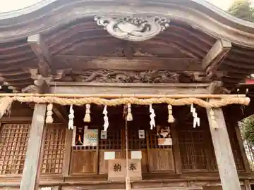 上粕屋神社の本殿・本堂